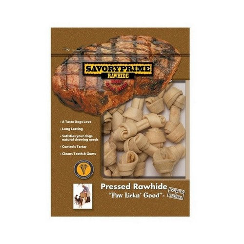 Rawhide Mini Bones 1 Count by S & M Professionals