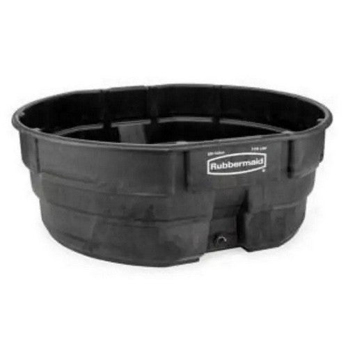 Stock Tank Black 300 Gallons by Rubbermaid
