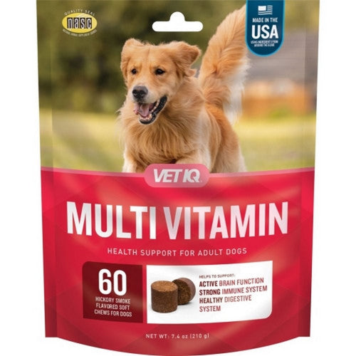Vet IQ, Multi Vitamin Chews For Dogs, 60 Chews