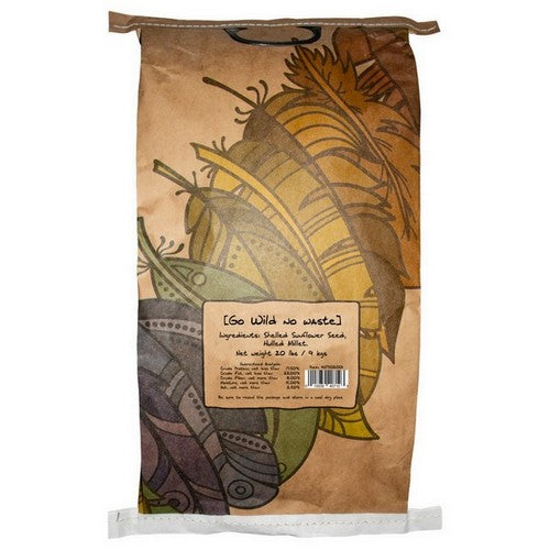 Volkman Seed Company, Go Wild No Waste Wild Bird Food, 1 Count / 20 Lbs