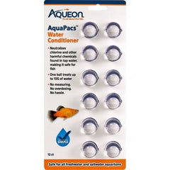 AquaPacs Water Conditioner 12 Count / 10 Gallons by Aqueon