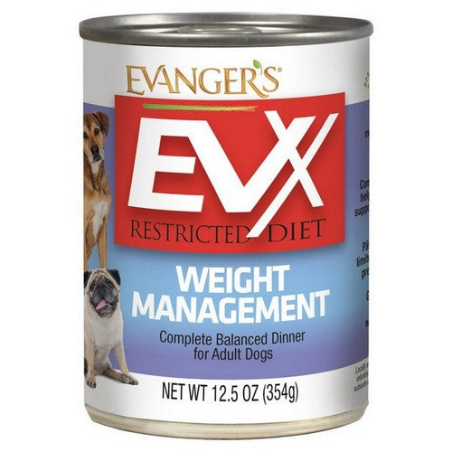 Evangers, EVx Restricted Diet Weight Management Wet Dog Food, 12 Count / 12.5 Oz (Case Of 12)