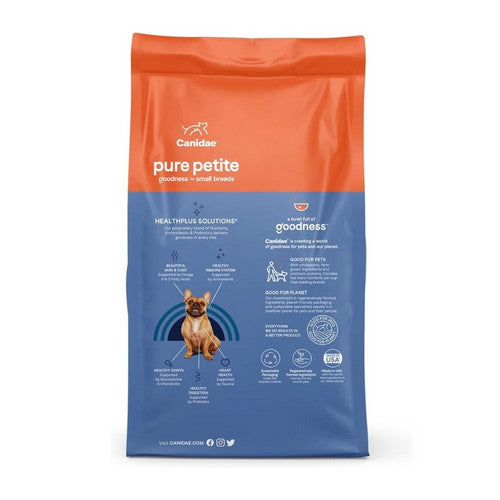 Canidae, Pure Goodness Petite Small Breed Adult Dry Dog Food Chicken, 1 Count / 10 Lbs