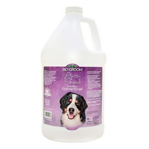 Bio Groom, Anti Shed Deshedding Creme Rinse, 1 Count / 1 Gallon