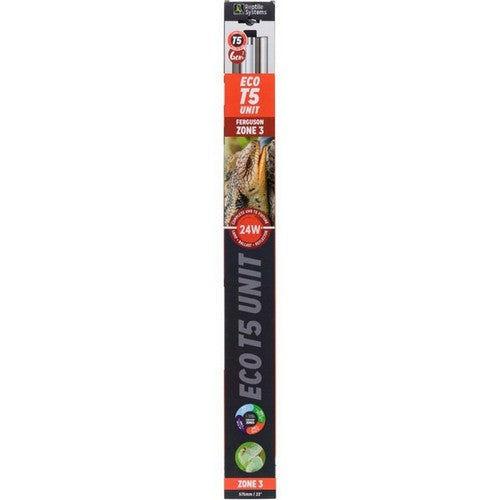 Reptile Systems, Pro Eco T5 Gen 2 Fixture Zone 3, 1 Count / 24 Watts (24 Inches)