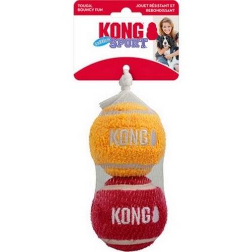 Sport Softies Balls Dog Toy Assorted Large 2 Count by Kong