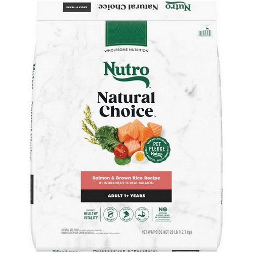 Nutro Products, Inc., Natural Choice Adult Dry Dog Food Salmon And Brown Rice, 1 Count / 28 Lbs