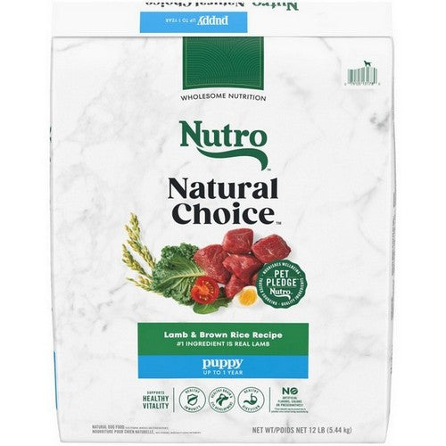 Nutro Products, Inc., Natural Choice Dry Puppy Food Lamb And Brown Rice Kibble, 1 Count / 12 Lbs