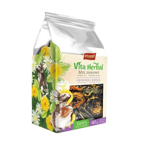 A&E Cage Company, Vitapol Vita Herbal Herbal Mix, 1 Count / 40 Grams