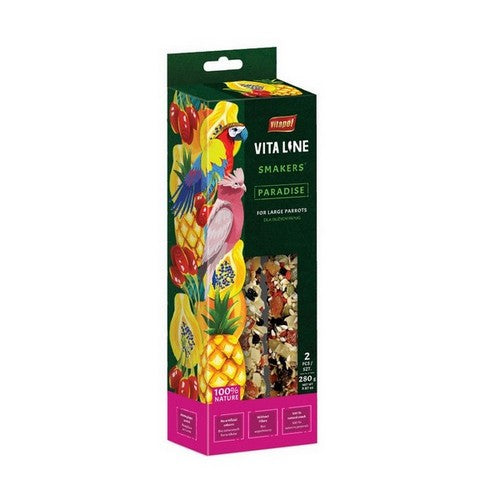 A&E Cage Company, Vitapol Vita Line Smakers Paradise For Large Parrots, 2 Count / 280 Grams