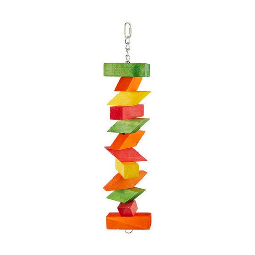 A&E Cage Company, Happy Beaks Block Craze Bird Toy, 1 Count