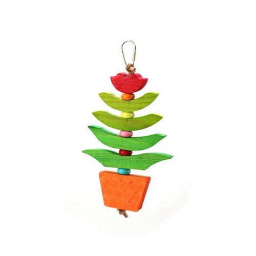 A&E Cage Company, Happy Beaks Flower Flutter Bird Toy, 1 Count