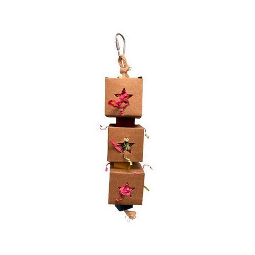 A&E Cage Company, Happy Beaks Star Shred And Seek Bird Toy, 1 Count