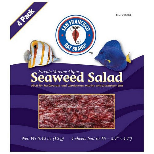 San Francisco Bay Brand, Purple Marine Algae Seaweed Salad, 4 Count