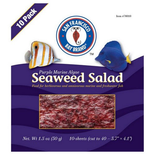 San Francisco Bay Brand, Purple Marine Algae Seaweed Salad, 10 Count