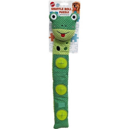 Doc and Phoebes, Snuffle Roll Puzzler Dog Toy Assorted, 1 Count / 25 Inches