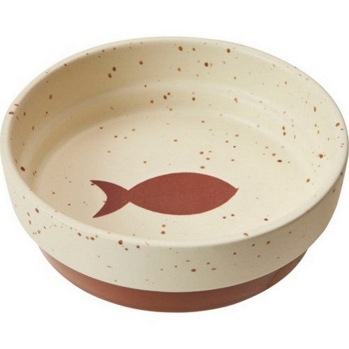Doc and Phoebes, Sedona Cat Dish Chestnut Brown, 1 Count / 5 Inches
