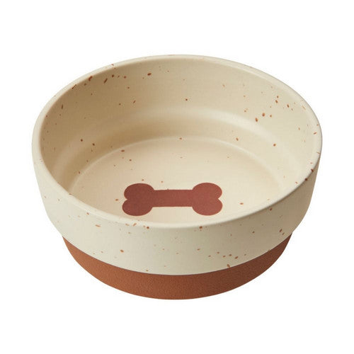 Doc and Phoebes, Sedona Dog Dish Chestnut Brown, 1 Count / 5 Inches