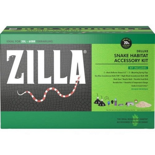 Zilla Snake Habitat Accessory Kit 1 Count by Aqueon