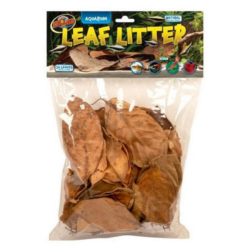 Zoo Med Aquarium Leaf Litter 1 Count / 1 Oz by Zoo Med