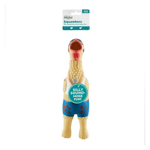 Charming Pet Products, Squawkers Earl Dog Toy, 1 Each, Multi Color (Large)