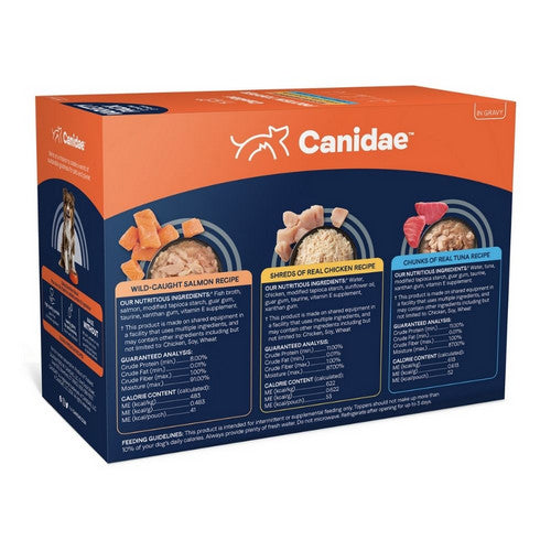 Canidae, Pure Goodness Protein Topper For Dogs, 3 Oz, Variety Pack (Salmon, Chicken And Tuna)