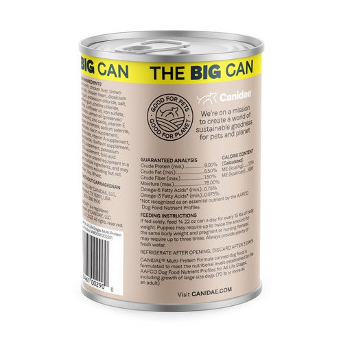 Canidae, All Life Stages Multi Protein Canned Dog Food, 22 Oz, Chicken, Lamb And Fish / Case Of 12