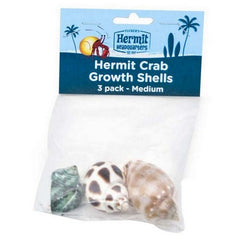 Hermit Crab Growth Shells 1 Each, Assorted Medium by Flukers