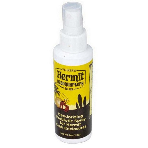 Hermit Crab Deodorizing Probiotic Spray 4 Oz by Flukers