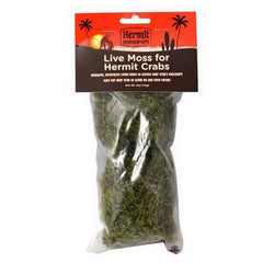 Hermit Crab Live Moss 0.5 Oz, Green by Flukers