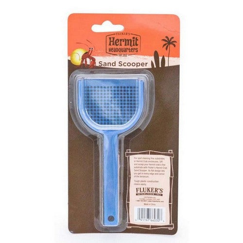 Flukers, Hermit Crab Sand Scooper, 1 Each, Blue