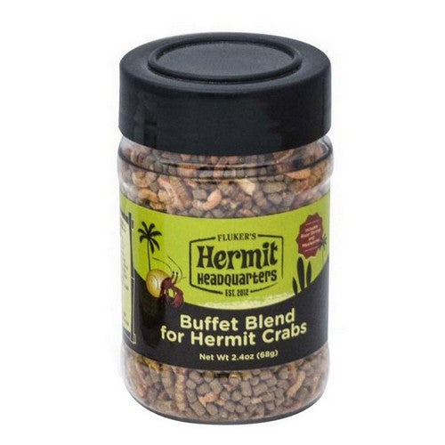 Hermit Crab Buffet Blend Dry Food 2.4 Oz by Flukers