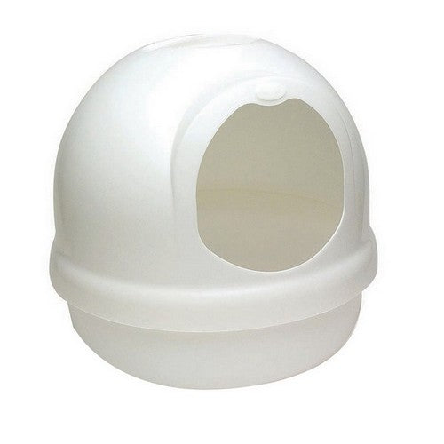 Booda Pet, Dome Cat Litter Box, 1 Each, Pearl White (Large)
