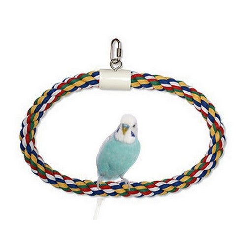 JW Pet, Swing N Perch Ring, 1 Each, Multi Color (Medium)
