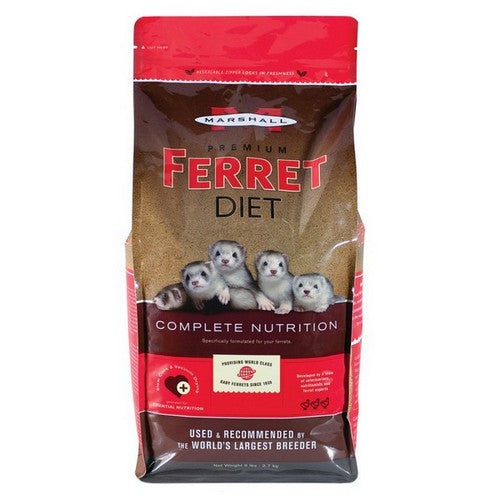 Marshall, Premium Ferret Diet Dry Food, 6 Lbs