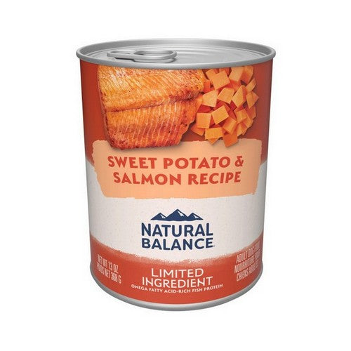 Natural Balance Pet Foods, Limited Ingredient Canned Dog Food, 13 Oz, Fish And Sweet Potato (Case Of 12)