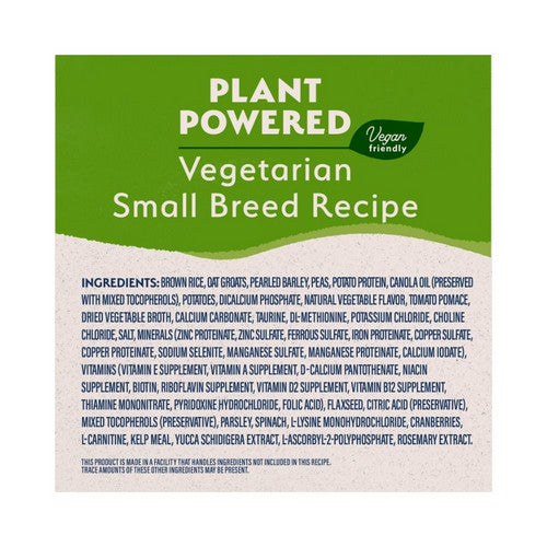 Natural Balance Pet Foods, Limited Ingredient Plant Powered Small Breed Dry Dog Food, 12 Lbs