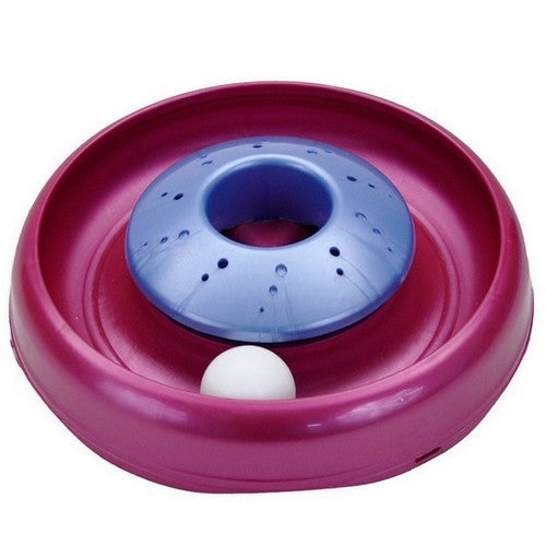 Bergan Cyclone Catnip Cat Toy 1 Each / Aqua, Mulberry by Bergan