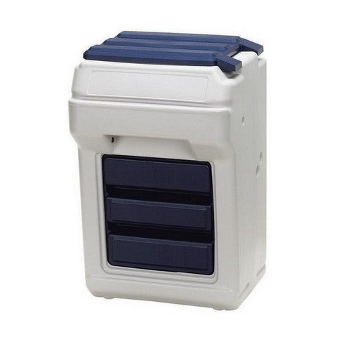 Bergan Aut-o-Dine 25 Automatic Food Dispenser 1 Each / Beige, Navy by Bergan