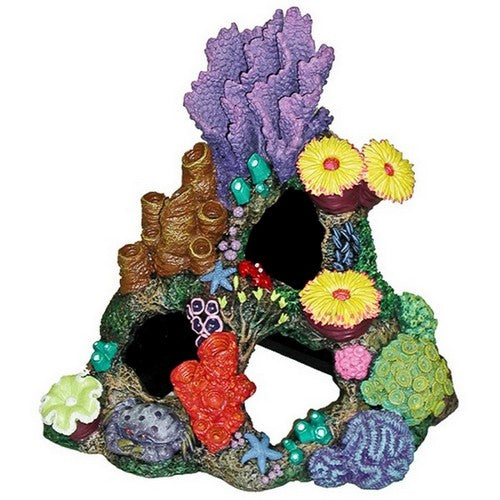 Blue Ribbon Pet Products, Exotic Environments Indonesian Reef Cavern Aquarium Ornament, 1 Each / 8 Inches / Multi-Color