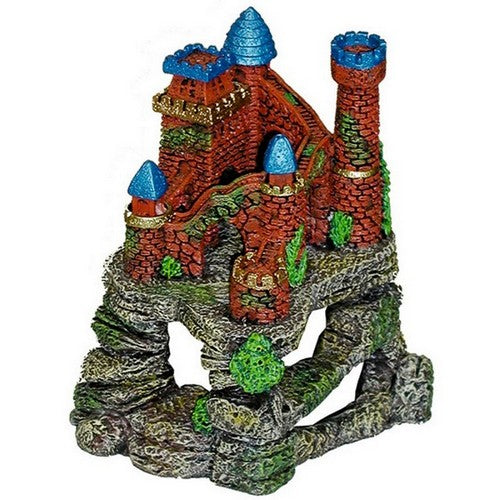 Blue Ribbon Pet Products, Exotic Environments Castle Fortress Cavern Aquarium Ornament, 1 Each / 7 Inches / Multi-Color