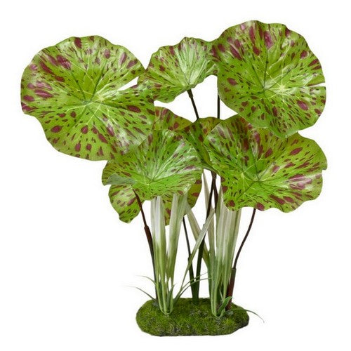 Blue Ribbon Pet Products, ColorBurst Florals Lotus Aquarium Plant, 1 Each / 8 Inches / Green