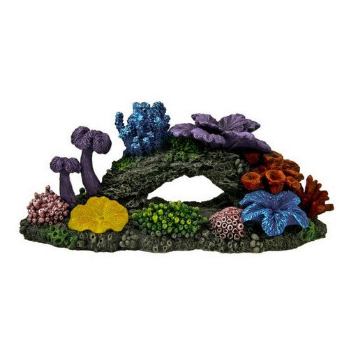 Blue Ribbon Pet Products, Blue Ribbon Pet Products Exotic Environments Hawaiian Reef Aquarium Ornament, Multi-Color,  6 Inches, Large