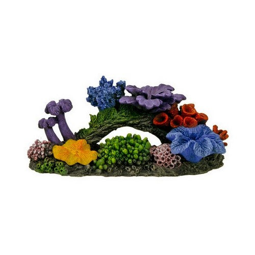 Blue Ribbon Pet Products, Blue Ribbon Pet Products Exotic Environments Hawaiian Reef Aquarium Ornament, Multi-Color,  3.66 Inches, Small