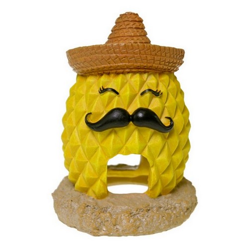 Blue Ribbon Pet Products, Pineapple Sombrero Ornament, 1 Each