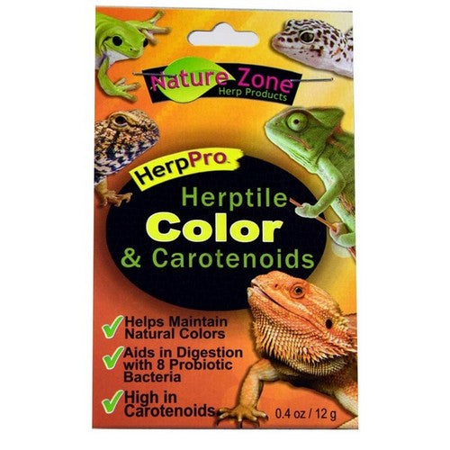Nature Zone, Nature Zone Herptile Color & Carotenoids Supplement, 0.4 Oz