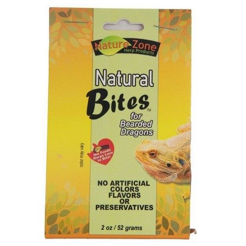 Nature Zone, Nature Zone Natural Bites for Bearded Dragons, 2 Ounces