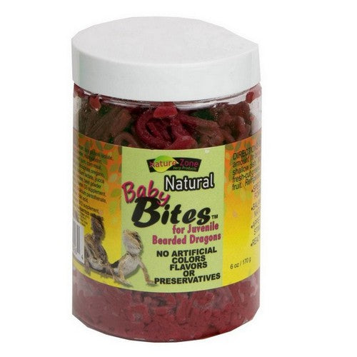 Nature Zone, Nature Zone Baby Bites for Juvenile Bearded Dragons, 6 Oz