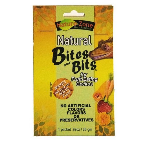 Nature Zone, Nature Zone Natural Bites & Bits for Fruit-Eating Geckos, .92 Ounce