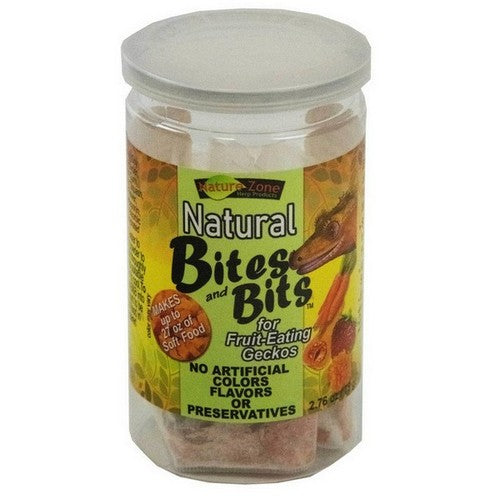 Nature Zone, Nature Zone Natural Bites & Bits for Fruit-Eating Geckos, 2.76 Ounces